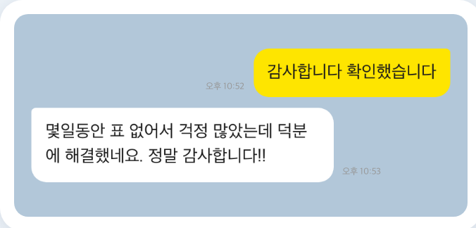 비행기도우미 성공 후기