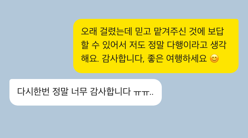 비행기도우미 성공 후기